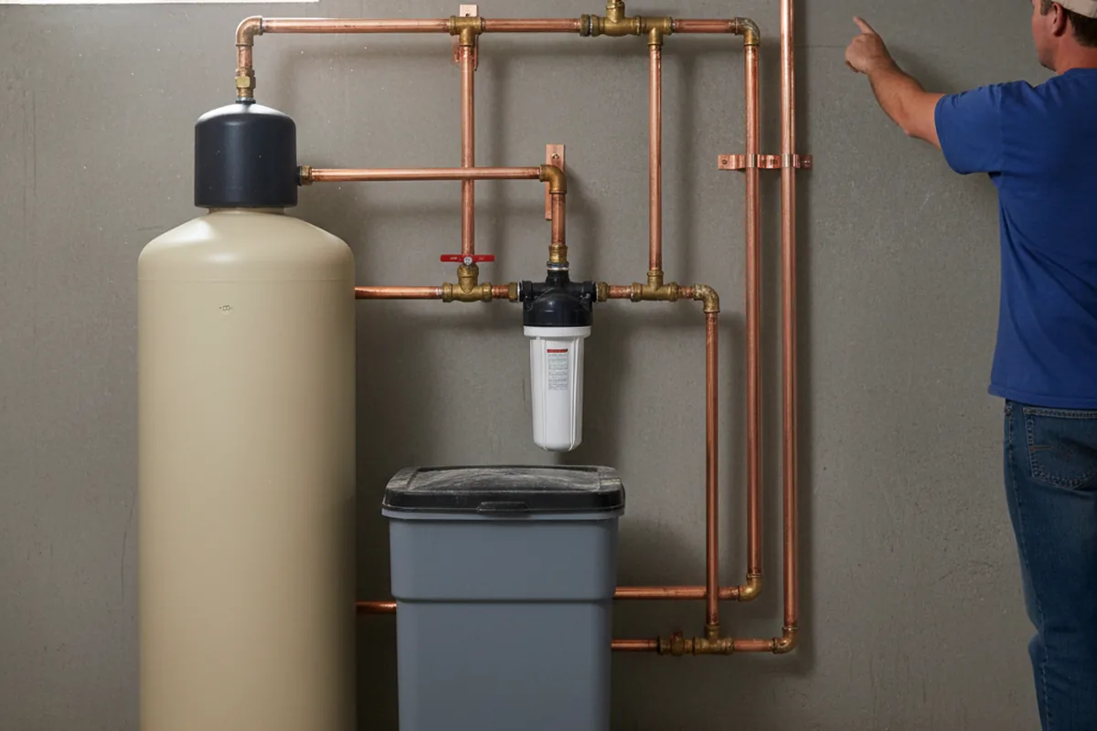 Whole-house water treatment system installed in Owyhee